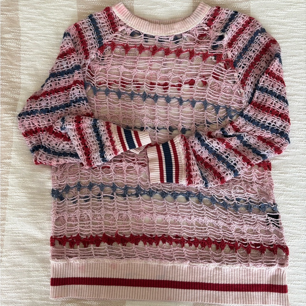 Isabel Marant Pink Net Sweater